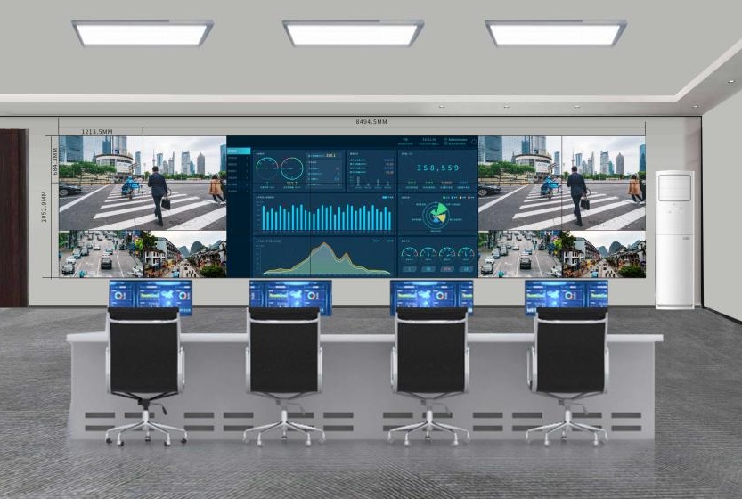 華邦瀛液晶拼接屏，為安防監(jiān)控領(lǐng)域賦能加速!