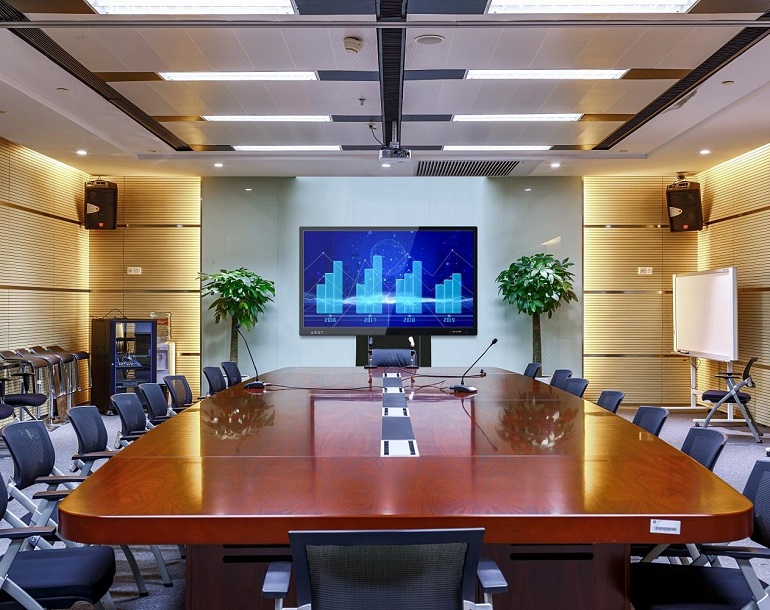 解鎖會議一體機|以高水準(zhǔn)顯示，讓智能會議更出色