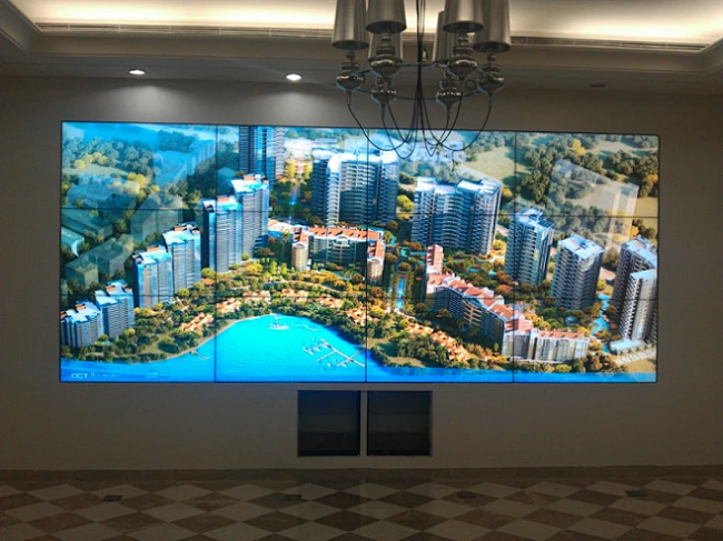 解讀這款華邦瀛55寸3.5mm液晶拼接屏有何魅力？
