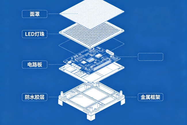 戶外led屏結(jié)構(gòu)拆解圖.jpg 戶外led屏結(jié)構(gòu)拆解圖.jpg