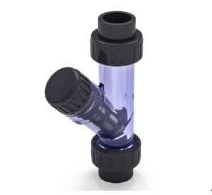 UPVC透明管件 Y型過濾器